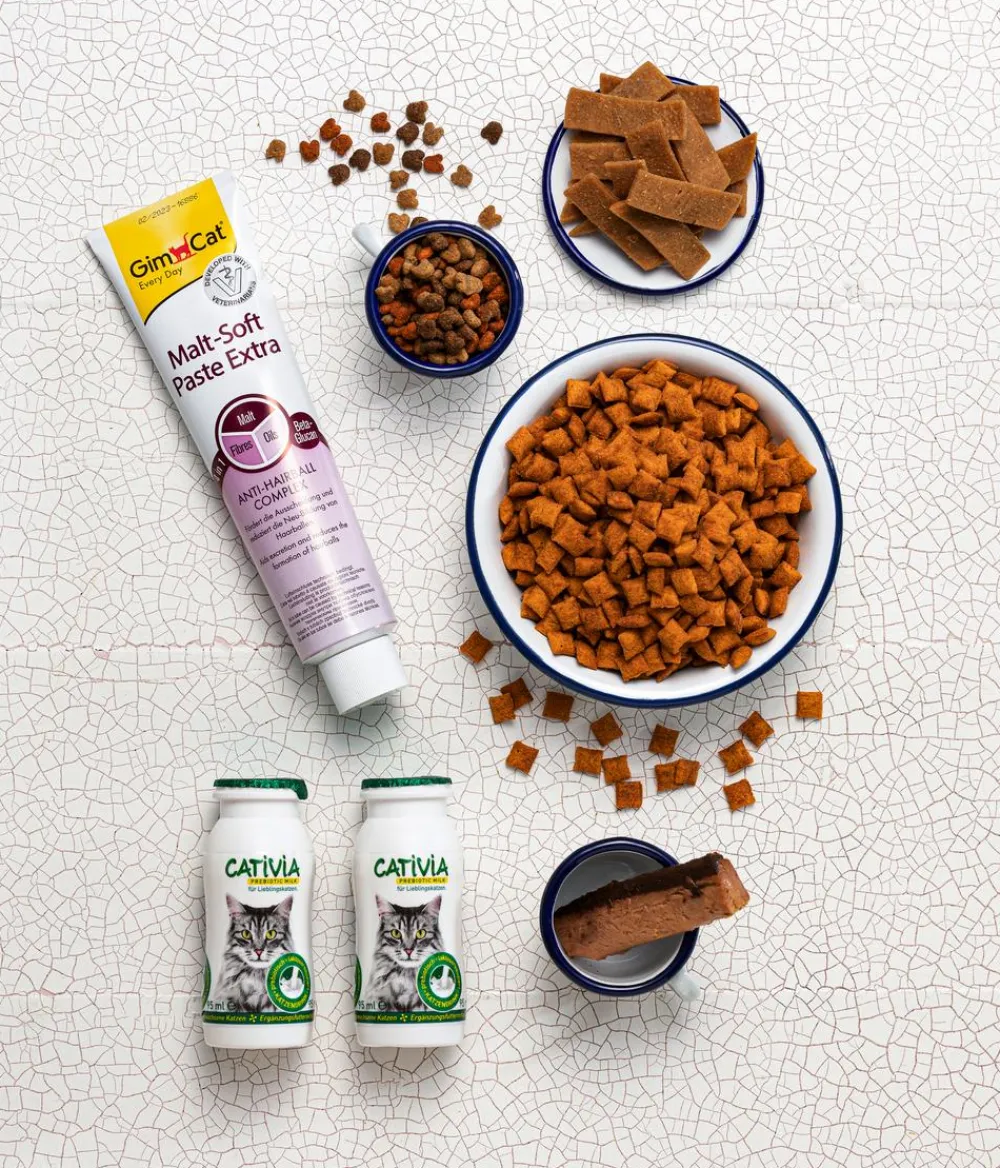 GimCat® Nahrungsergänzung Für Tiere|Nahrungsergänzung Katze - Ergänzungsfutter für Katzen Malt-Soft Paste Extra