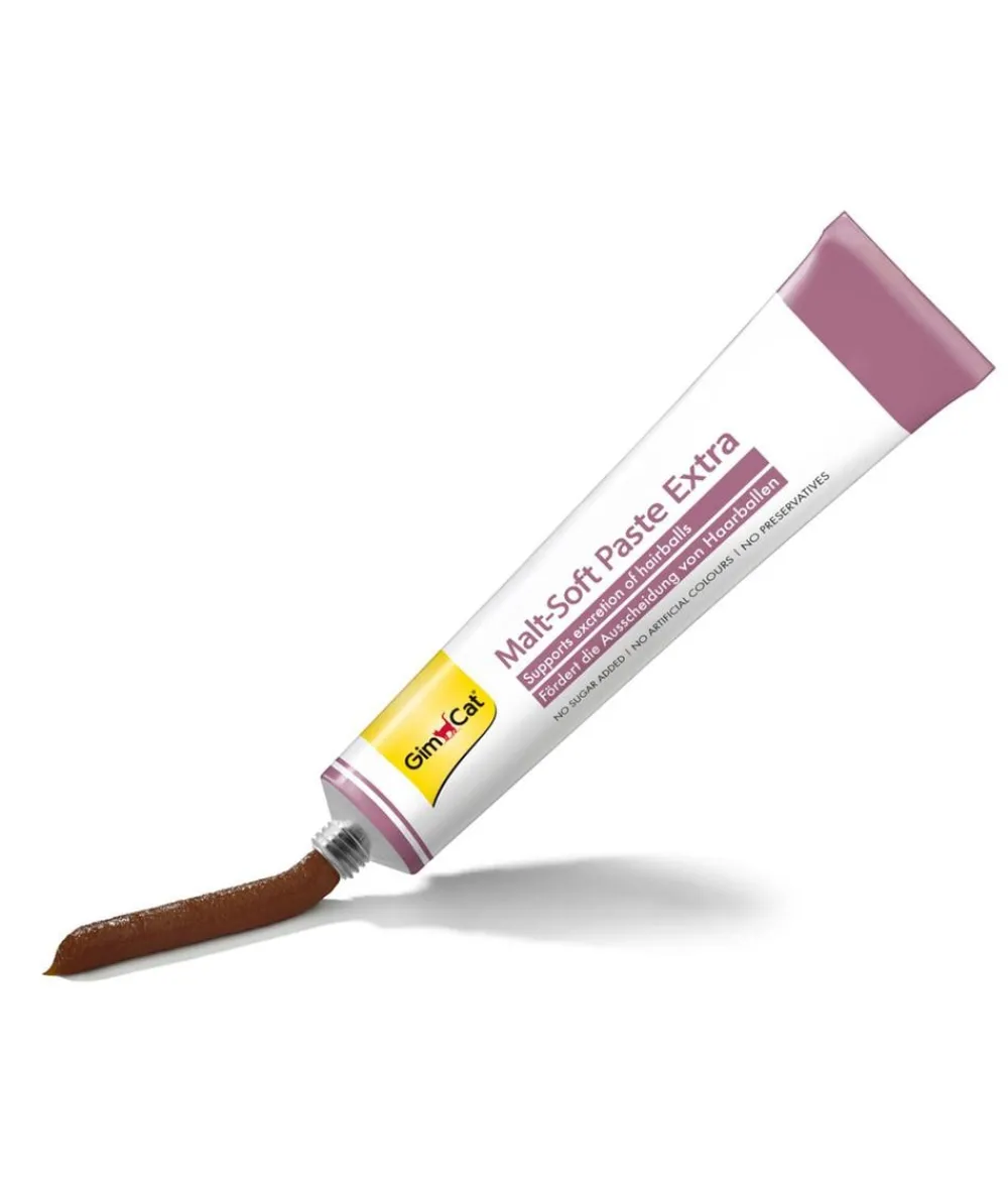 GimCat® Nahrungsergänzung Für Tiere|Nahrungsergänzung Katze - Ergänzungsfutter für Katzen Malt-Soft Paste Extra