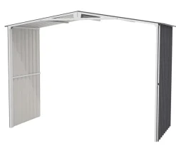 Globel Anbauten - Erweiterungselement 410 für Spacer und Craft, ca. B308/H225/T127 cm Anthrazit