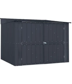 Globel Gartenschränke & Minigaragen - Fahrradgarage Platea Dunkelgrau