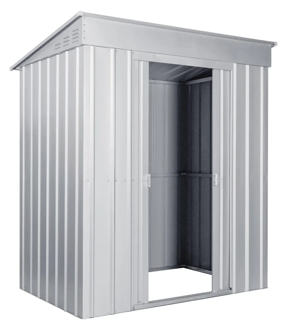 Globel Gartenhäuser & Gerätehäuser - Gerätehaus Planus Silber