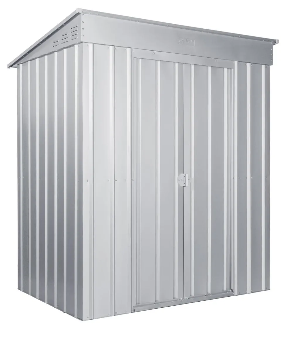 Globel Gartenhäuser & Gerätehäuser - Gerätehaus Planus Silber