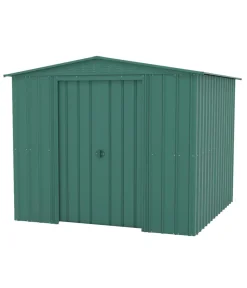 Globel Gerätehaus Somnium 88, ca. B245/H198/T247 cm Dunkelgrün Clearance