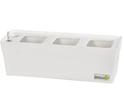 GREENBAR ® Kräuter-Sets|Greenbar-Kräuter - GREENBAR® Kräuterkasten, ca. B48/H15,5/T16 cm Weiß