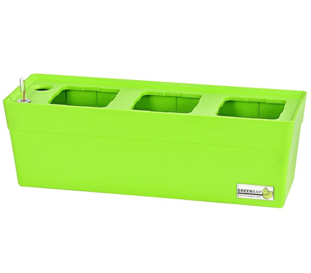 GREENBAR ® Kräuter-Sets|Greenbar-Kräuter - GREENBAR® Kräuterkasten, ca. B48/H15,5/T16 cm Lemon