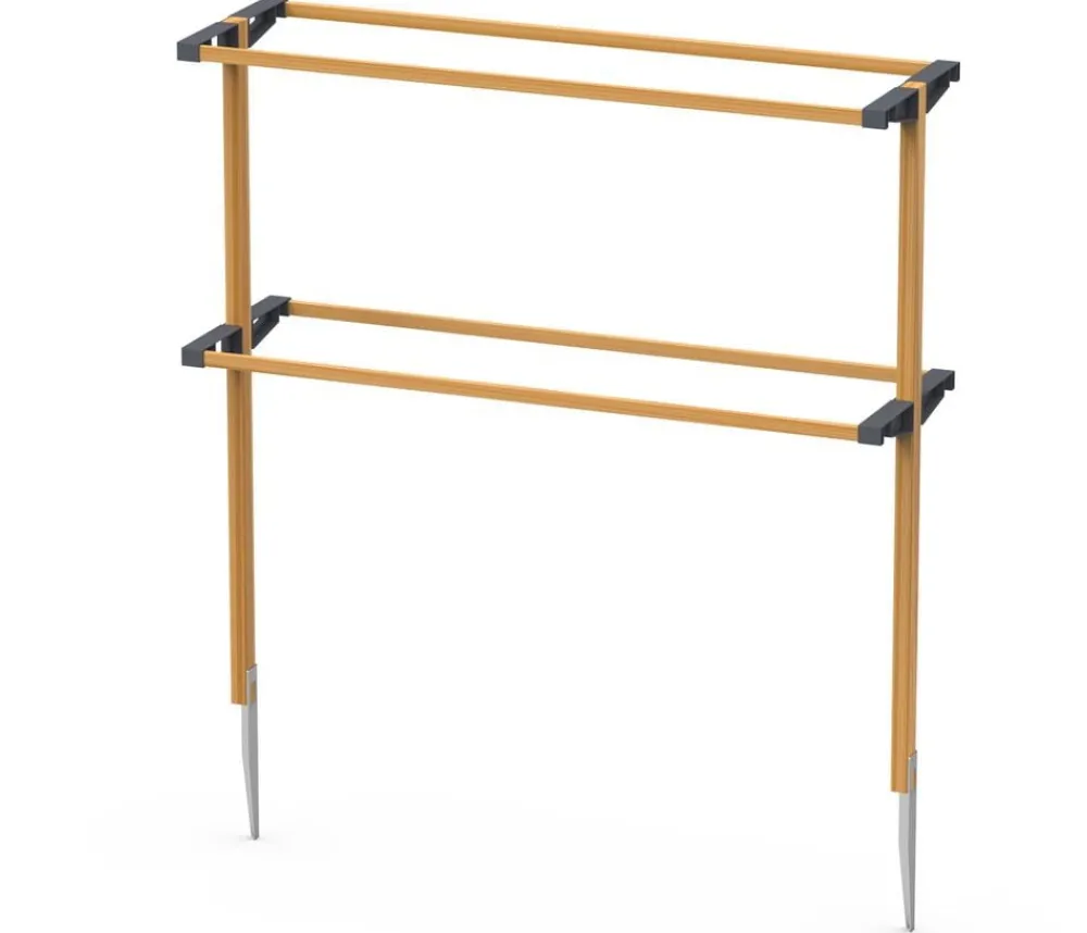 GUSTA GARDEN Rankgitter & Obelisken - Beeren-Rankhilfe Berry Buddy, ca. B119/H139/T35 cm Natur