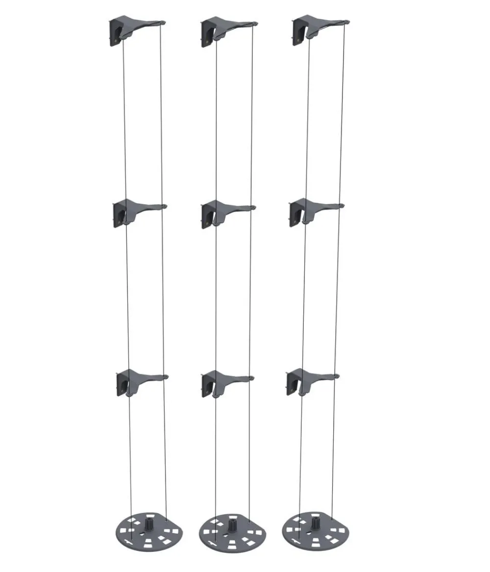 GUSTA GARDEN Rankgitter & Obelisken > Gurken-Rankhilfe Cucumber Buddy, ca. B18/H108/T14 cm, 3er-Set