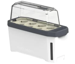 GUSTA GARDEN Hydrosysteme|Blumentöpfe & Übertöpfe > Kräutertopf Harry Herbs mit Anzuchthaube, ca. B36/H25/T15 cm