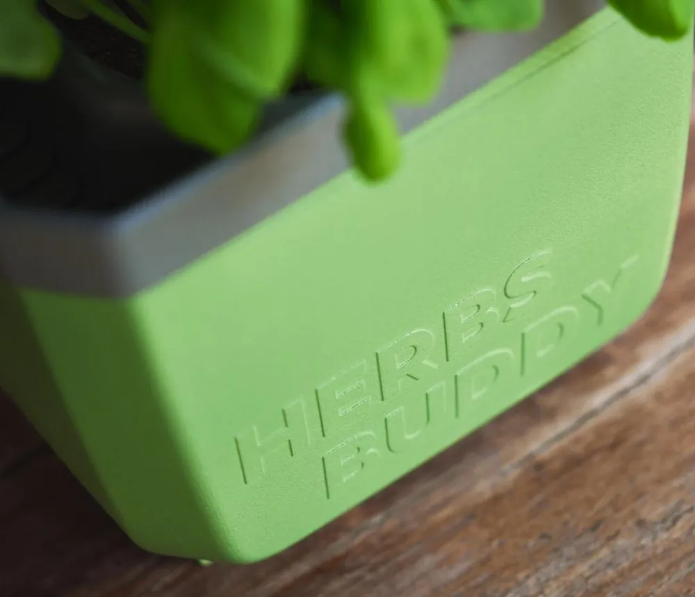 GUSTA GARDEN Hydrosysteme|Blumentöpfe & Übertöpfe > Kräutertopf Herbs Buddy, ca. B16/H14/T14 cm