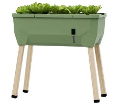 GUSTA GARDEN Mini-Hochbeet Sammy Salad, ca. B79/H75/T37,5 cm Dunkelgrün Discount
