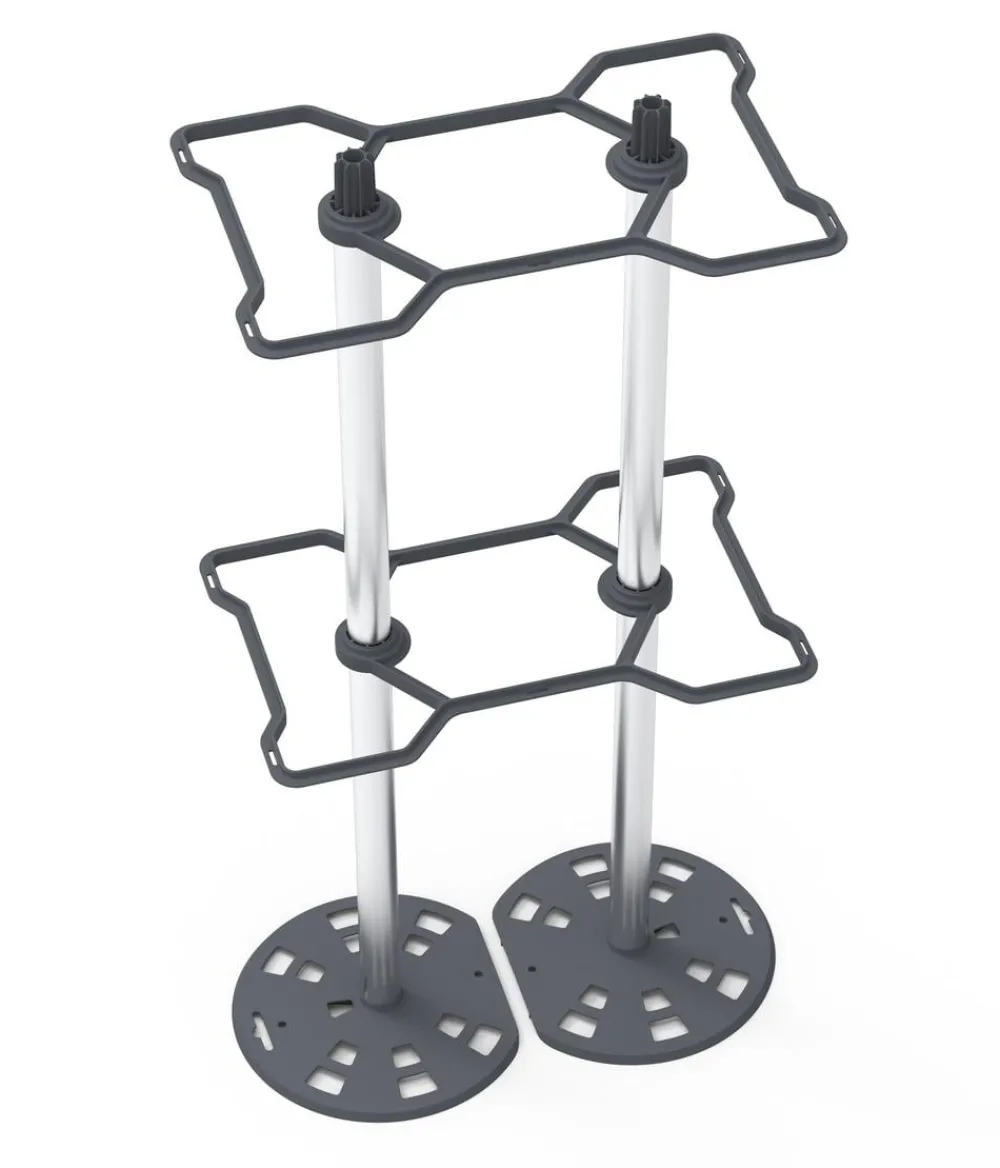 GUSTA GARDEN Rankgitter & Obelisken - Rankhilfe Chili Buddy, ca. B34/H64/T19 cm, 3er-Set
