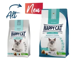 Happy Cat Trockenfutter für Katzen Care Magen & Darm Hot