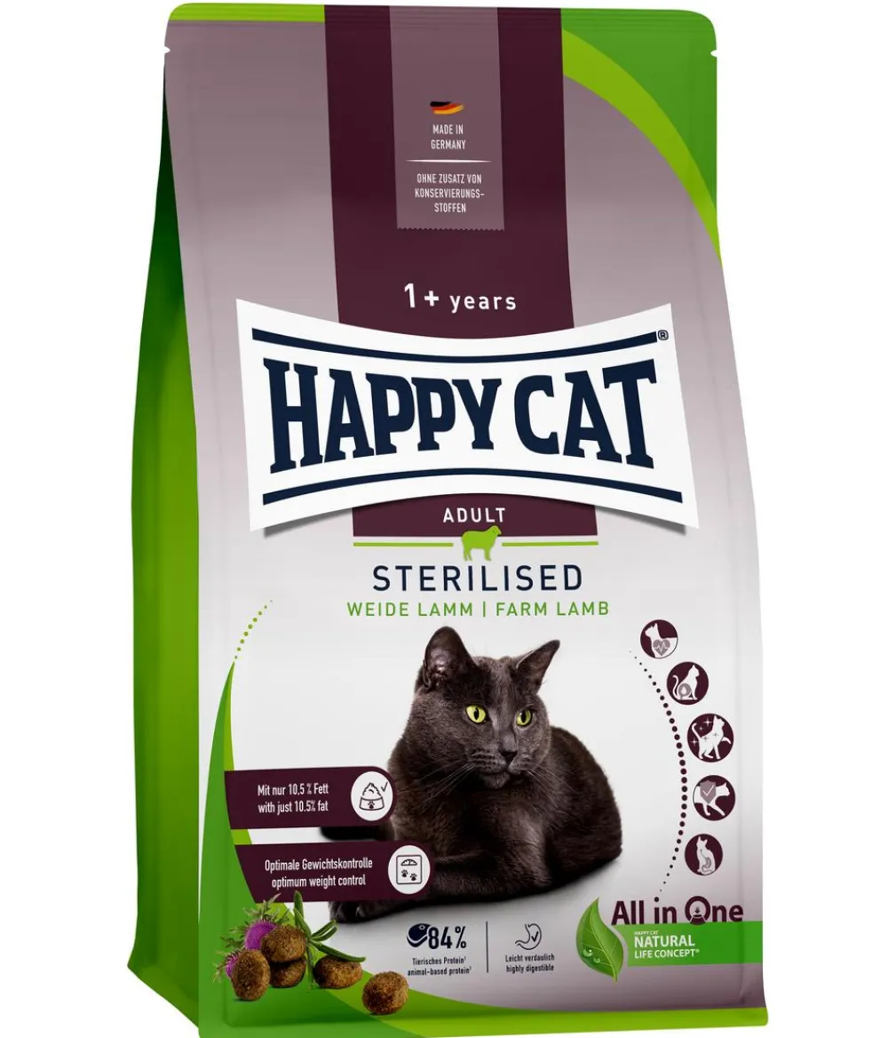 Happy Cat Trockenfutter Katze > Trockenfutter für Katzen Sterilised Adult