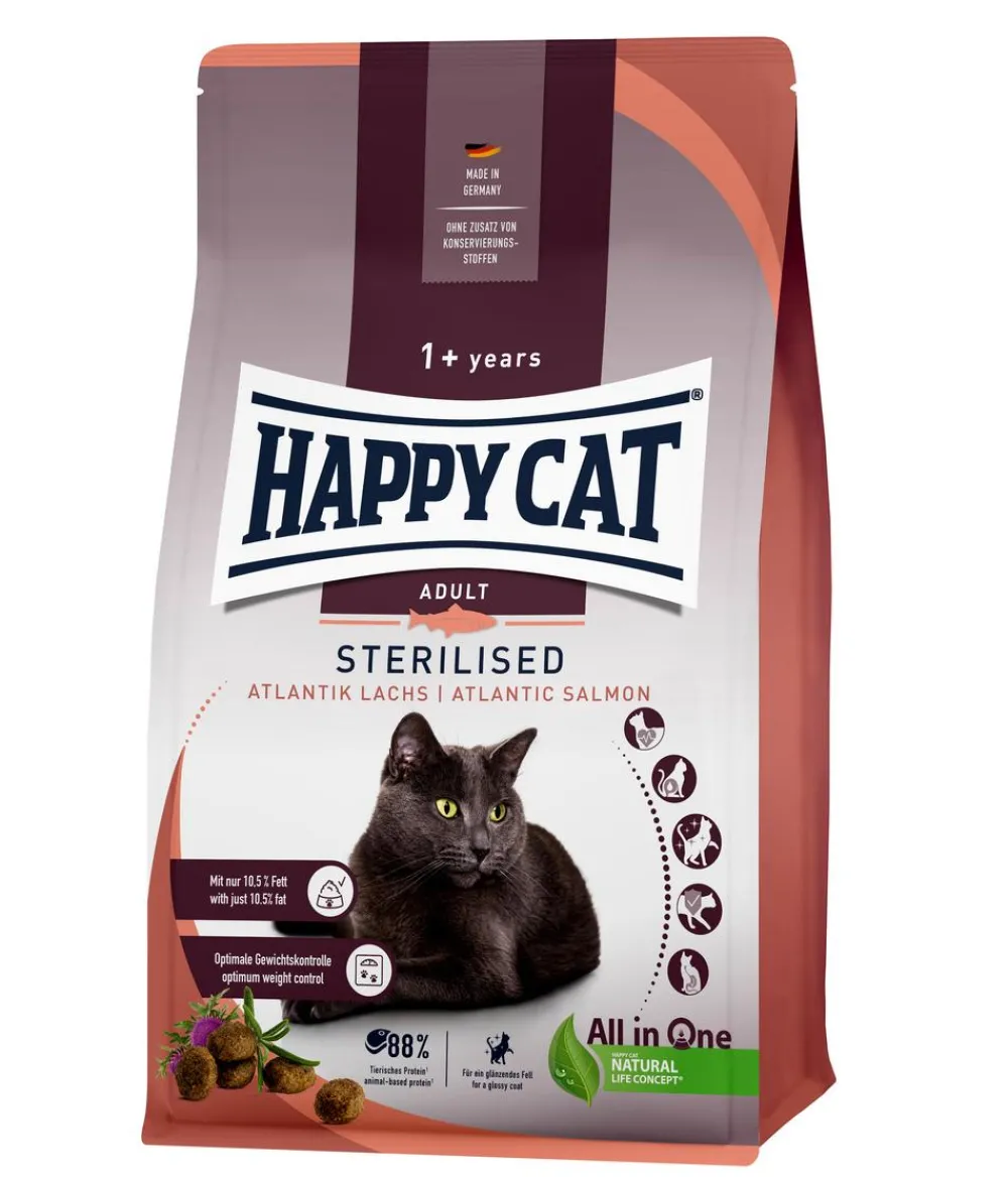 Happy Cat Trockenfutter Katze > Trockenfutter für Katzen Sterilised Adult