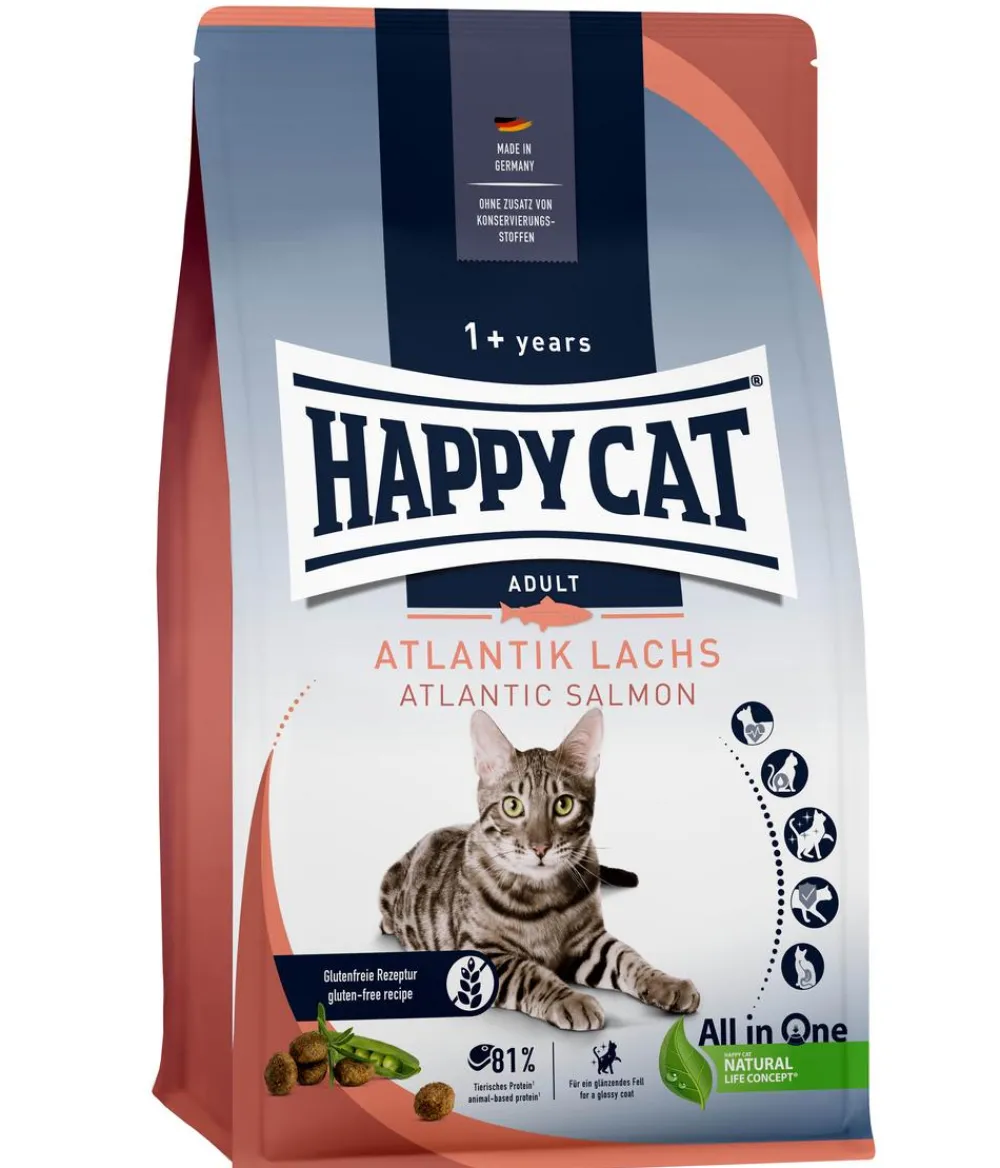 Happy Cat Trockenfutter Katze - Trockenfutter für Katzen Young Junior