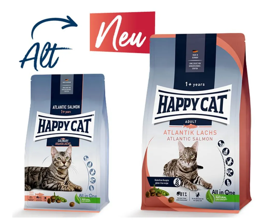 Happy Cat Trockenfutter Katze - Trockenfutter für Katzen Young Junior