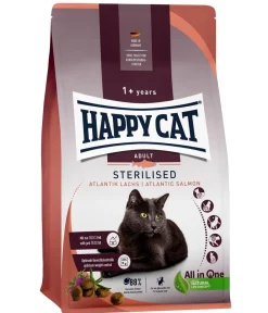 Happy Cat Trockenfutter Katze - Trockenfutter für Katzen Sterilised Adult