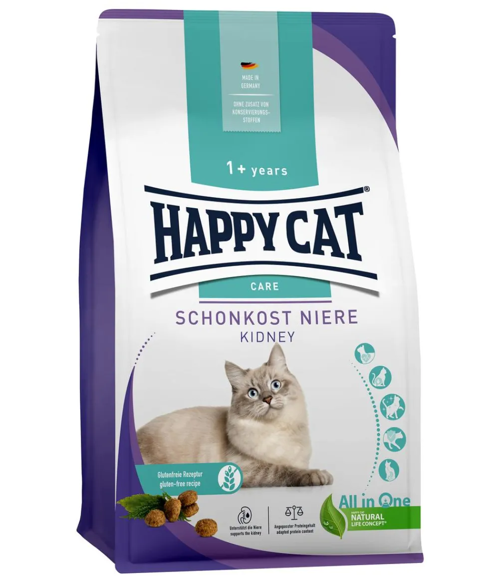 Happy Cat Trockenfutter für Katzen Care Schonkost Niere Outlet