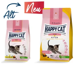 Happy Cat Trockenfutter Katze > Trockenfutter für Katzen Young Kitten, Land-Geflügel