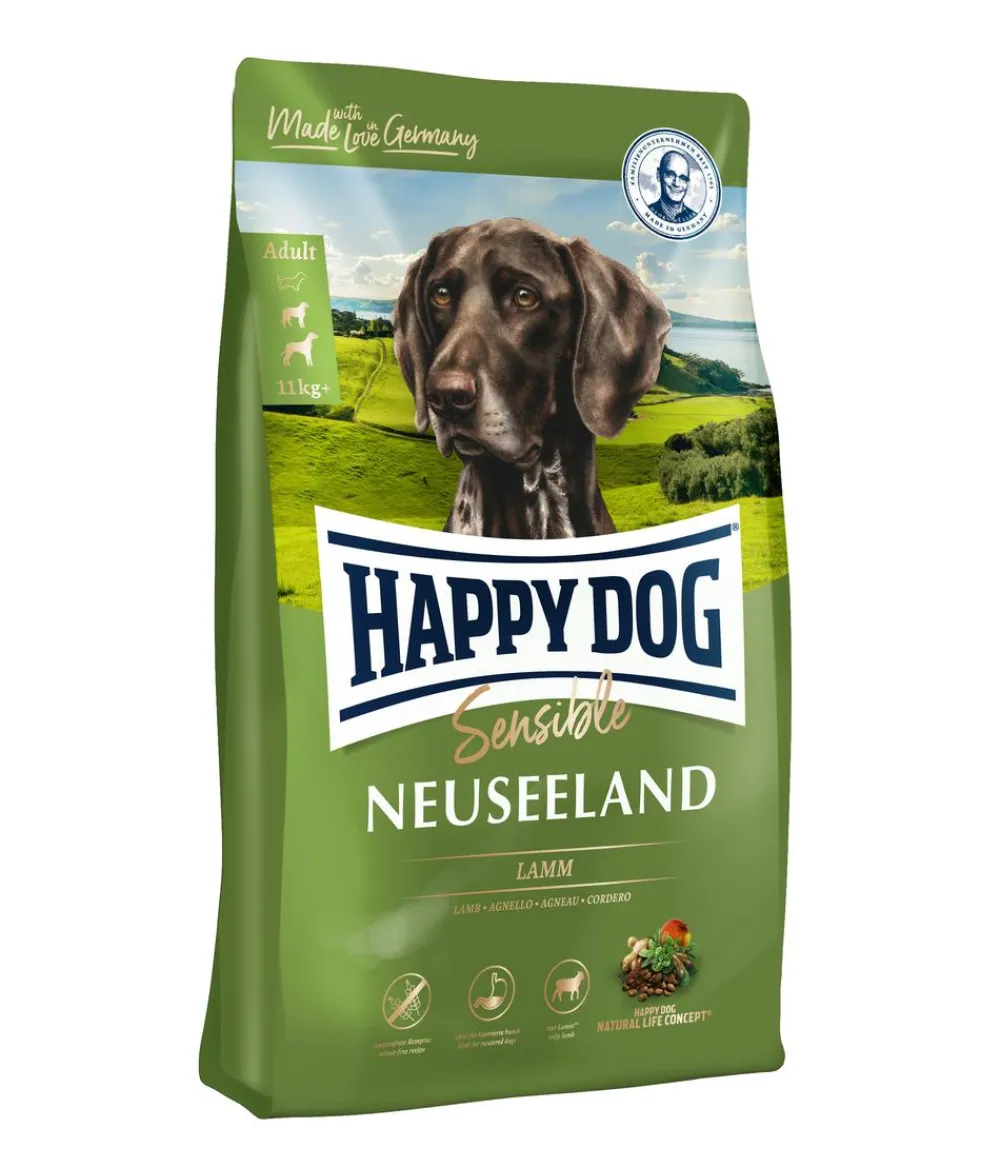 Happy Dog Trockenfutter für Hunde Sensible Neuseeland Hot