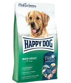 Happy Dog Trockenfutter Hund - Trockenfutter für Hunde Fit & Vital Maxi Adult