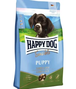 Happy Dog Trockenfutter Hund > Trockenfutter für Hunde Sensible Puppy, Lamm & Reis