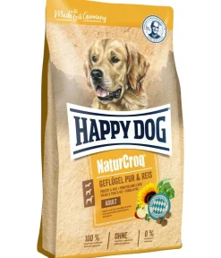 Happy Dog Trockenfutter Hund - Trockenfutter für Hunde NaturCroq Adult