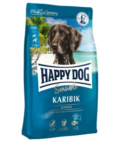 Happy Dog Trockenfutter Hund - Trockenfutter für Hunde Sensible Karibik