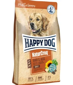 Happy Dog Trockenfutter Hund > Trockenfutter für Hunde NaturCroq Adult, Rind & Reis
