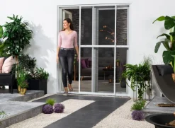 Hecht Doppel-Schiebetür Comfort, ca. B240/H240 cm Weiß Discount