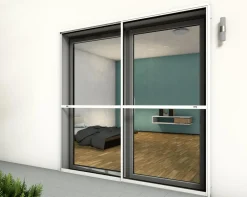 Hecht Doppel-Schiebetür Comfort, ca. B240/H240 cm Weiß Discount