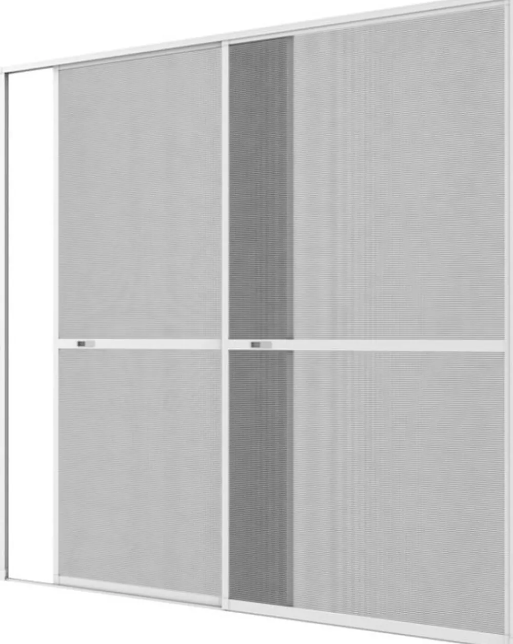Hecht Doppel-Schiebetür Comfort, ca. B240/H240 cm Weiß Discount