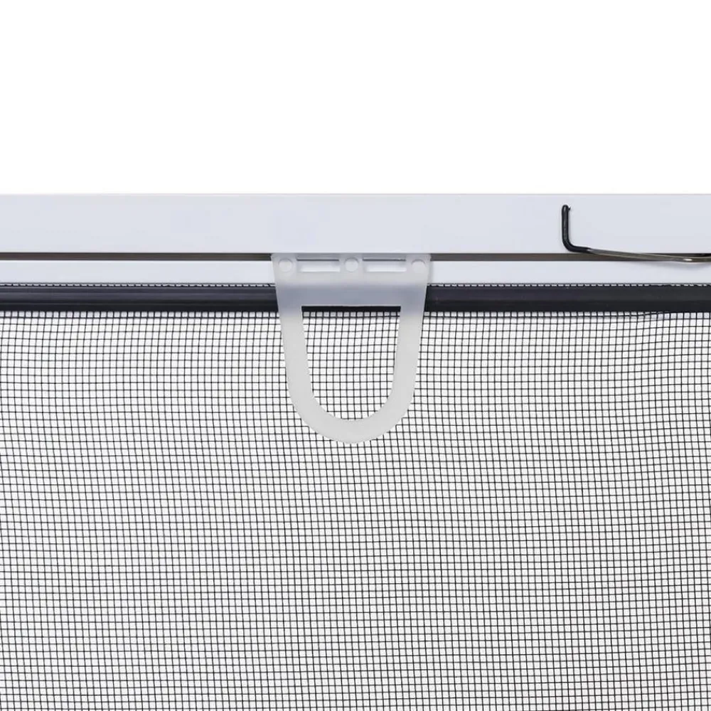 Hecht Insektenschutz & Fallen - Fensterbausatz Basic, ca. B130/H150 cm Dunkelgrau