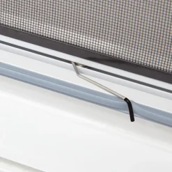 Hecht Insektenschutz & Fallen - Fensterbausatz Basic, ca. B130/H150 cm Dunkelgrau