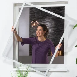 Hecht Fensterbausatz Start, ca. B120/H140 cm Weiß Hot
