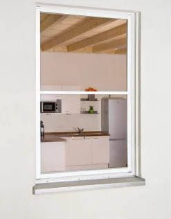 Hecht Insektenschutz & Fallen > Fliegengitter Fensterbausatz Master Slim XL, ca. B130/H220 cm