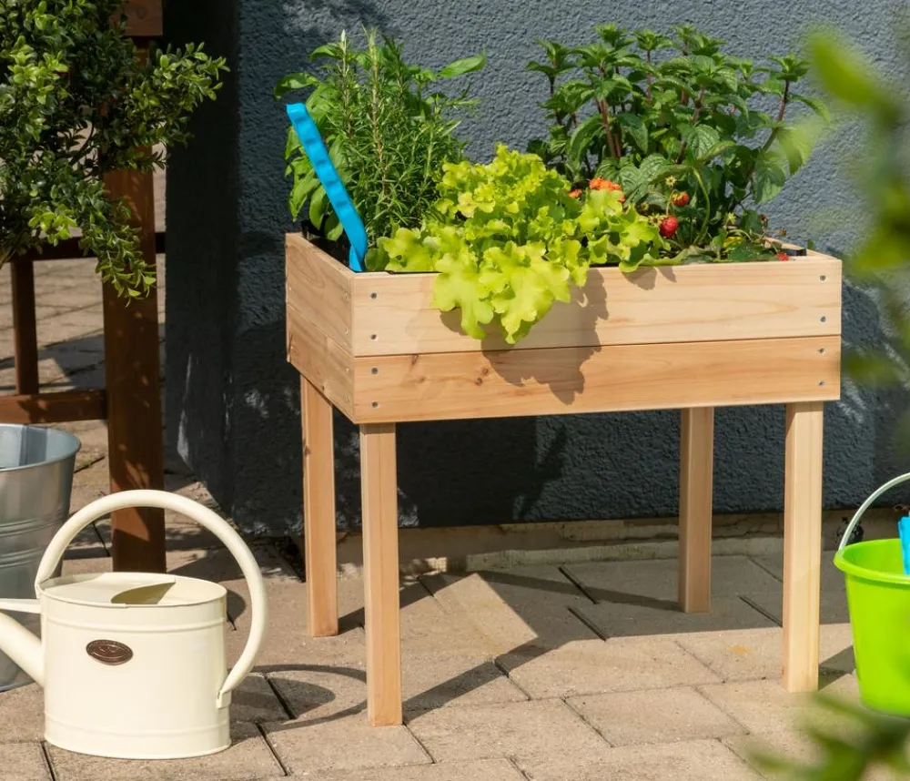 Hecht Hochbeete & Frühbeete > Holz-Kinderhochbeet, ca. B45/H40/T45 cm