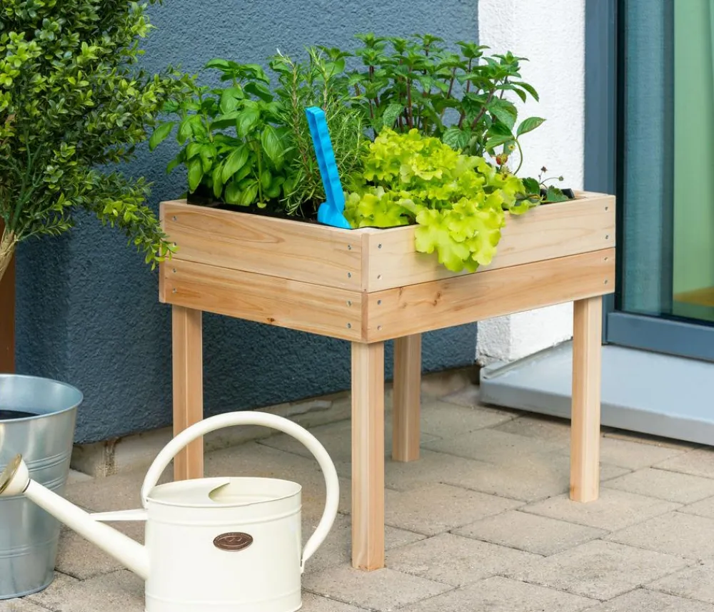 Hecht Hochbeete & Frühbeete > Holz-Kinderhochbeet, ca. B45/H40/T45 cm