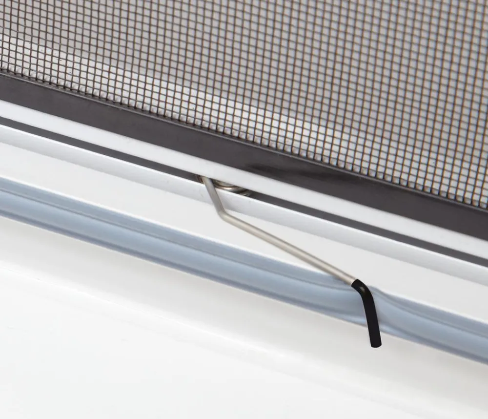 Hecht Insektenschutz-Fensterbausatz Basic, ca. B80/H100 cm Weiß Discount