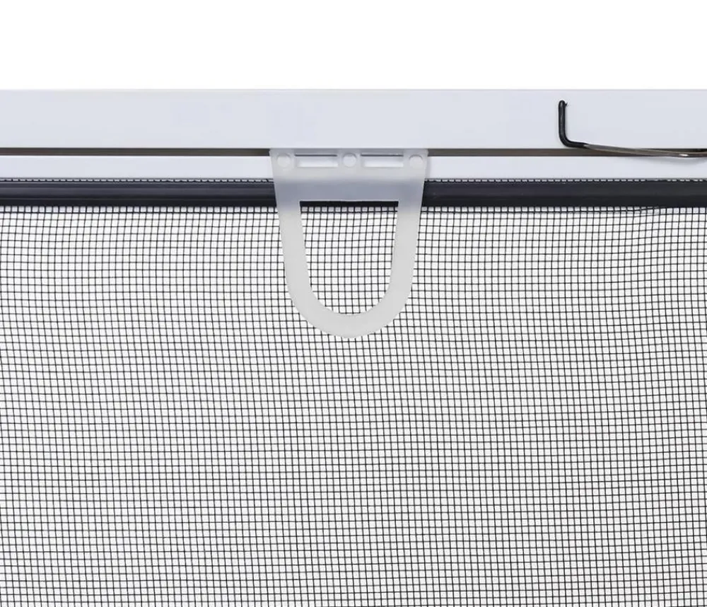 Hecht Insektenschutz & Fallen - Insektenschutz-Fensterbausatz Basic, ca. B80/H100 cm Schwarz