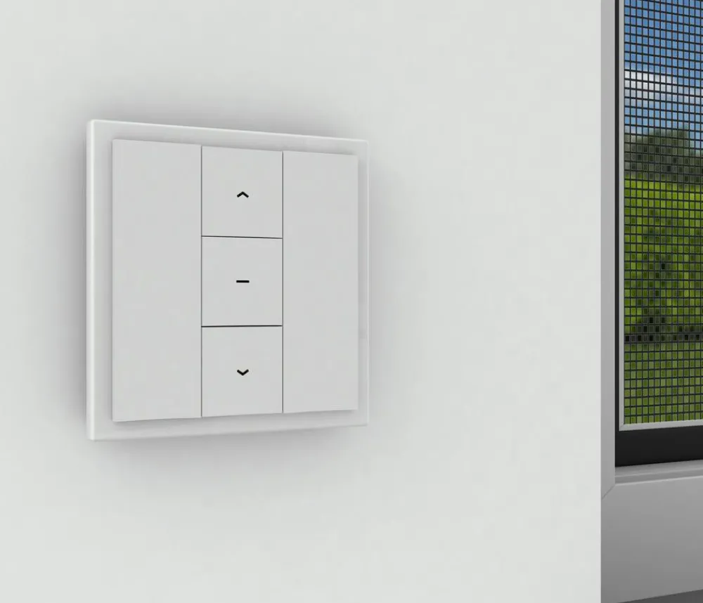 Hecht Insektenschutzrollo elektrisch, inkl. Solarpanel, ca. B110/H220 cm Weiß Online