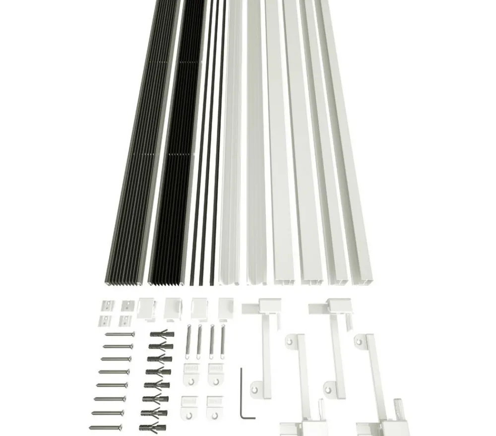 Hecht Kombi-Dachfenster-Plissee, ca. B110/H160 cm Braun