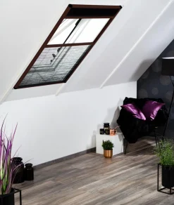 Hecht Kombi-Dachfenster-Plissee, ca. B110/H160 cm Braun