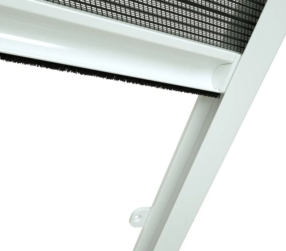 Hecht Insektenschutz & Fallen - Kombi-Dachfenster-Plissee, ca. B110/H160 cm Weiß
