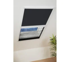 Hecht Insektenschutz & Fallen - Kombi-Dachfenster-Plissee, ca. B110/H160 cm Weiß