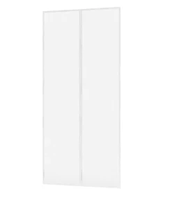 Hecht Insektenschutz & Fallen - Magnet-Lamellenvorhang Deluxe, ca. B100/H220 cm Weiß
