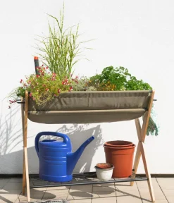 Hecht Mobiles Hochbeet Grow, ca. B95/H75/T50 cm Braun New