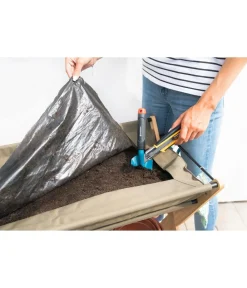 Hecht Mobiles Hochbeet Grow, ca. B95/H75/T50 cm Braun New