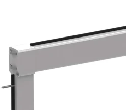 Hecht Rollobausatz Fenster SMART, ca. B160/H160 cm Dunkelgrau Sale