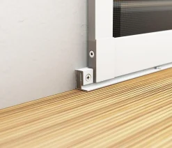 Hecht Insektenschutz & Fallen - Schiebetür Einzelelement Comfort, ca. B120/H240 cm Dunkelbraun